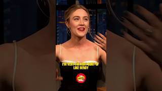 Saoirse Ronan Praising Timothée Chalamet Dance Moves 😍🥰 shorts [upl. by Aihsilef]