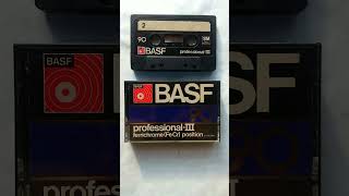 BASF Professional III  1976 ferrochrom First appearance in 1976 basf cassette ferrochrom [upl. by Mandel]