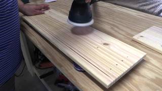 Amateur Wood Finishing 101 Introduction to Sanding and Pretreating Wood Part 1 [upl. by Scherman]