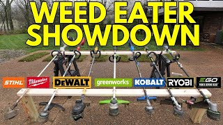 Ultimate Electric Weed Eater Battle Don’t Buy Until You Watch [upl. by Abrahams]