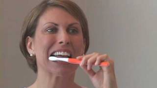 Manual tooth brushing instructions from Crest OralB [upl. by Adnama]