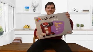 Unboxing Tassimo My Way  Bosch Tassimo Coffee Machine THE PERSONAL ONE [upl. by Braswell]