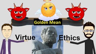 Aristotles Ethical Theory  Virtue Ethics Eudaimonia amp The Golden Mean [upl. by Ettelra944]