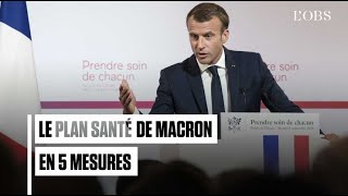 Fin du numerus clausus assistants médicaux  le plan santé de Macron en 5 mesures [upl. by Hennessey911]