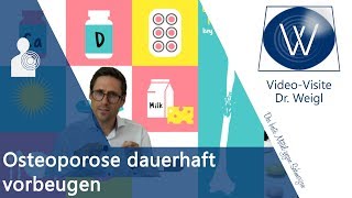 Osteoporose Wieso Können Vitamin D Calcium amp Bewegung vor Knochenschwund schützen amp reduzieren [upl. by Ralleigh]