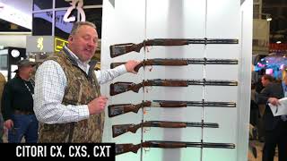 Citori CX CXS CXT — 2018 SHOT Show [upl. by Vergos]