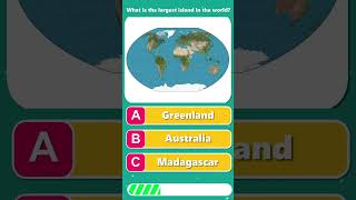 what is the largest island in the world quiz shorts guess [upl. by Nnayrb]