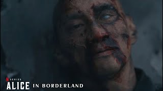 ALICE IN BORDERLAND Season 2  The King of Spades Death Scene [upl. by Neelac]