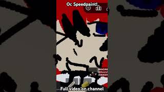 oc speedpaint on spray paint \ roblox art speedpaint speedpainting oc character spraypaint [upl. by Annis956]