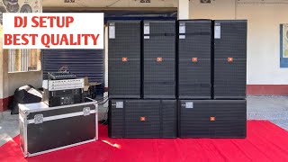 Heavy Competition Dj Setup 4 Top 2 Bass 2 Amplifier Mixer  2025 BEST DJ SETUP INDIAS TOP BRANDS PRO [upl. by Ziul6]