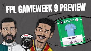 quotI predict a record scorelinequot  previewing FPL Gameweek 9 [upl. by Eleon347]