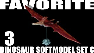 Favorite Co Ltd ®  Dinosaur Softmodel Set C  Pteranodon Unboxing Teil 3  ReUpload [upl. by Aicilla]