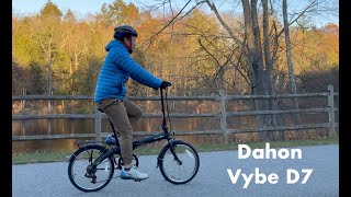 Dahon Vybe D7 Folding Bike Review [upl. by Oika]