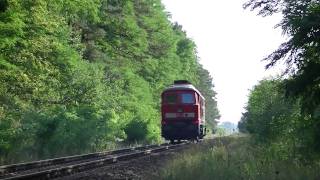 BR 233 5156 mit Elektrische Bremse Sound als Lz bei Passow Uckermark HD [upl. by Teplitz]