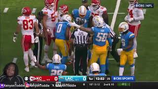 Reacting To Kansas City Chiefs vs Los Angeles Chargers Game Highlights  NFL 2024 Season Week 4 [upl. by Demetris48]