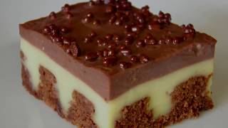 Puding kolač s rupama • ReciPeci Sandre Gašparić [upl. by Krutz665]