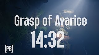 Grasp of Avarice Speedrun PB 1432 [upl. by Kingsly454]