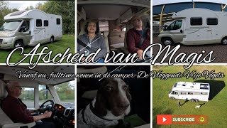 DE VLOGGENDE VRIJE VOGELS FULLTIME WONEN IN DE CAMPERAFSCHEIDHALLO NIEUWE CAMPERREISVLOG [upl. by Eidoj]