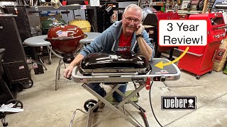 Why Is The Weber Traveler Portable Gas Grill So Popular  3 Year Overview [upl. by Drofkcor]