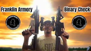 Franklin Armory Binary Check [upl. by Suzy]