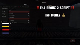 THA BRONX 2 SCRIPT INF MONEY INF EVERYTHING SEMI AUTOFARM LINK IN COMMENTS [upl. by Yrocal433]