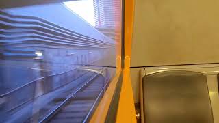 U1 Mitfahrt Leopoldau nach Kagraner Platz UBahn Wien Silberpfeil SGP Type U1114102024 [upl. by Coryden]