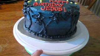 Happy Birthday Jesus Cake [upl. by Eahsal]