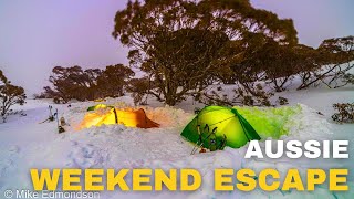 I Spent 48hrs Snow Hiking in Australia Heres What Happened [upl. by Lamrej]