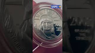 Shoutout USPS‼️😂🤨 usps coin platinum platinumbeast [upl. by Hilton494]