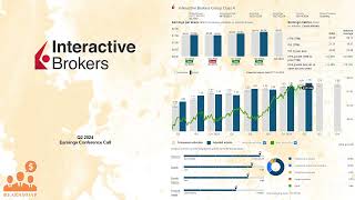 IBKR Interactive Brokers Q2 2024 Earnings Conference Call [upl. by Lipps]