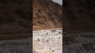 Salinas de maras Perúkopalnia soliSalt mine peru music musica travel cultura vacaciones [upl. by Notsa]