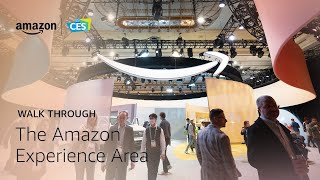 Amazon at CES  Welcome to the Amazon Experience Area [upl. by Him]