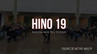 Hino 19 CCB  Mandanos o teu poder [upl. by Lamar]