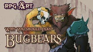 DampD  Why you should play a Bugbear in Dungeons amp Dragons  Dnd Character art Rookzer0 [upl. by Kling]