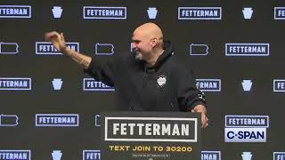 John Fetterman Victory Speech [upl. by Collins]