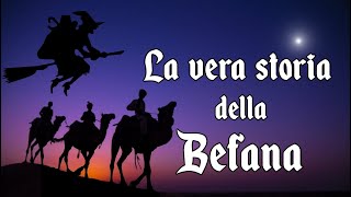 🧹🧦 La VERA STORIA della BEFANA con sequenze da scaricare 📖 EPIFANIA 6 Gennaio [upl. by Yleen]