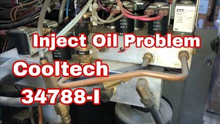 Robinair Cooltech 34788I inject oil problem fix [upl. by Ynnaf]