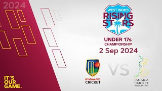 🔴 LIVE Windward Islands v Jamaica  CWI Men’s Under 17  50 Over Championships 2024 [upl. by Jak750]