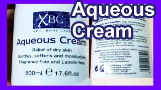 XBC Aqueous Cream Emollient 500ml [upl. by Yvonner]