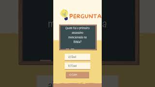 Pergunta e Resposta quiz bíblia [upl. by Rabah]