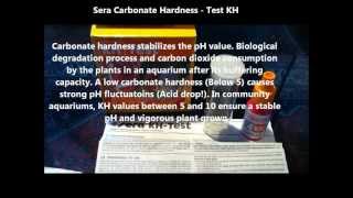 TEST KH SERA CARBONATE HARDNESS  HOW TO [upl. by Eelram]