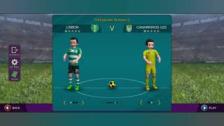 Pro League Soccer Lisbon vs Canarinhos u23 Gameplay [upl. by Neroled275]