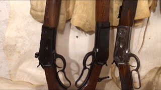 The 1886 Winchester lever action rifle and the 50 express cartridge [upl. by Ardnued126]