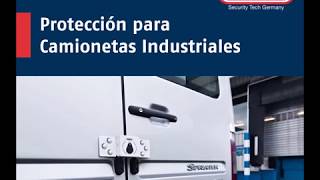 Porta Candado para la Seguridad de Camionetas de Carga y Contenedores [upl. by Noak]