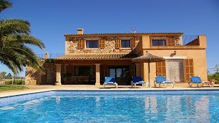 Mallorca Finca  quotEs Figueralquot  6 Personen nahe Campos [upl. by Anaila]