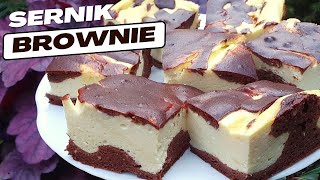 PRZEPIS NA KETO SERNIK NAJLEPSZY SERNIKOBROWNIE [upl. by Nolyak281]