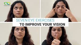 7 Easy Eye Exercises To Improve Your Vision [upl. by Pippy]