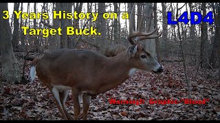 Bow Hunting a Target Whitetail Buck 3 Years of History Unfolds During a 10 Min Hunt hunting deer [upl. by Buff]