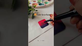 DIY Easy Keychain ideas😍🌸 Keychain Making At Home shorts viralvideo youtubeshorts [upl. by Jimmy]