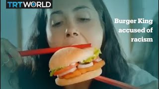 Burger King slammed for racist ad [upl. by Erminia]